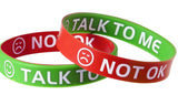 Pack of 2 emotion wristbands