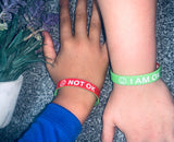 Pack of 2 emotion wristbands
