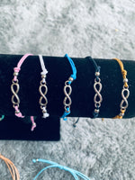 Infinity rope bracelet