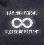 I am non verbal T-shirt