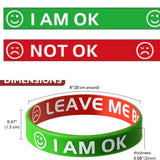 Pack of 2 emotion wristbands