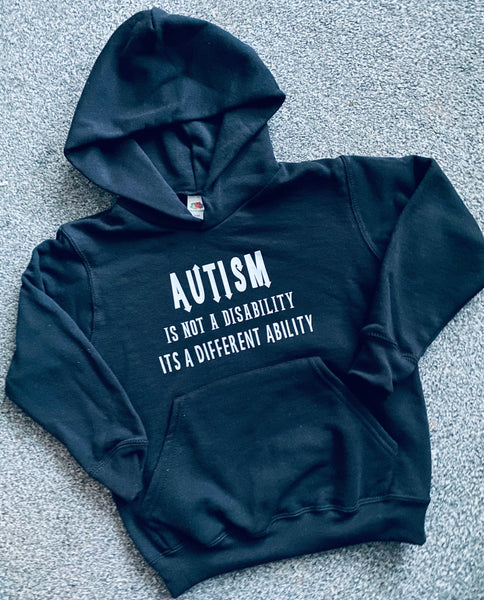 Autism isn’t a disability hoodie